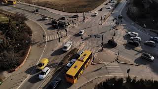 Prishtina, video fotage by drone 2022