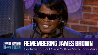 Howard Stern Remembers James Brown on the Stern Show