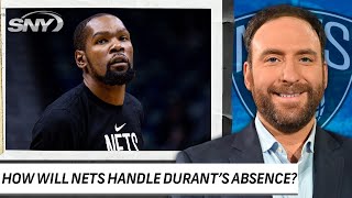 NBA Insider says Nets will survive Kevin Durant's two week absence | Ian Begley | SNY