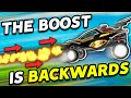 Rocket League, but you BOOST BACKWARDS