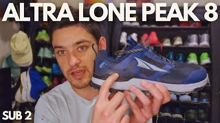 Altra Lone Peak 8: First Run Review