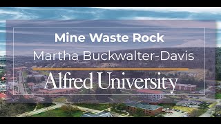 Can We Use Mine Waste Rock for Construction? A Case Study in Environmental Geochemistry