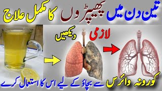 How To Detox \u0026 Cleanse Lungs | Fefdo ko Saaf Karne ka Tarika/Fefdo ka ilaj/Lung Cleansing Treatment