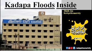 Kadapa Sri Hari Degree College Inside Video | Kadapa Floods | Thank you Kadapathesmartcity 😍