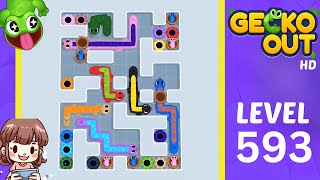 Gecko Out Level 593 Solution Walkthrough