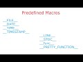 Built-in Preprocessor Directive: C Program
