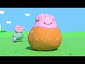 peppa pig vs 1000kg weight experiment 😄 not for kids v2