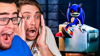 My FRIEND is NEVER Reacting to EVIL SONIC.EXE Again!