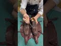 Leather Shoes Making From Crocodile Skin |Leather Working | #shorts #leather #shoes #leatherworking