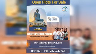 KAZA Open Plots for Sale|Ramakrishna Towers Backside, near NH-16. New Project Pre-Launch on 05-12-24