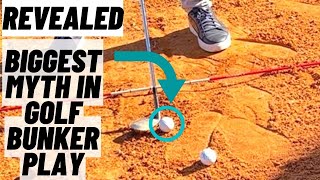 REVEALED! The Biggest Myth in Golf Bunker Play - NICK BRADLEY Golf Training