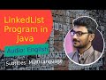 LinkedList program in Java | Java LinkedList Example