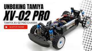 Unboxing the Tamiya XV-02 Pro Rally Kit 58707 #tamiya #tamiyarc #xv02