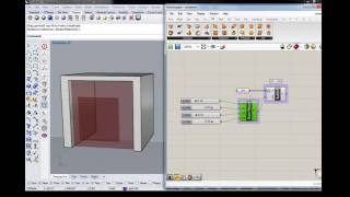 44 - Grasshopper - Construct Domain Squared to Generate Smaller Surface