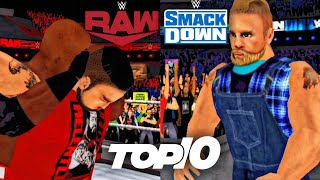 Raw \u0026 Friday Night SmackDown Top 10 moments! WR3D