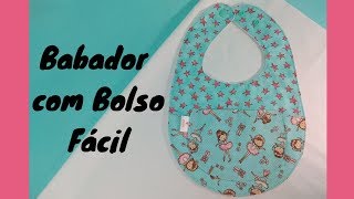 Passo a Passo - Babador com Bolso FÁCIL - FAÇA E VENDA MUITO