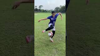 Matsushima Sumaya Football Freestyle And Patrice's Moment ⚽Bangladesh women football player #shorts