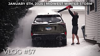 Storm Chasing Off-Season | Winter Storm Mode in the Midwest | Vlog #57