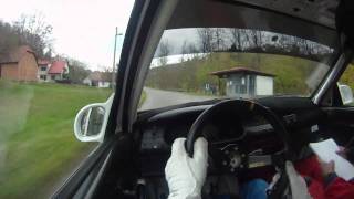 Martin Kouřil - Ivo Vybíral Rally Vsetín 2010 RZ8 onboard