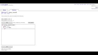 Warmup-2 (array_count9) Python Tutorial || Codingbat.com