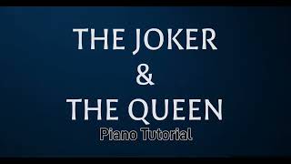 THE JOKER AND THE QUEEN By Ed Sheeran || Piano Tutorial