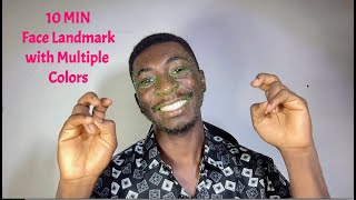 Real Time Face Landmark Detection with openCV and Mediapipe in10 Minutes