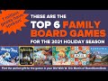 BGG's Top Board Games for Families & New Gamers This Holiday Season