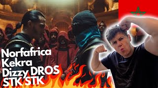 Norfafrica x Kekra x Dizzy DROS🇲🇦- STK STK - IRISH REACTION