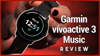 Garmin vívoactive 3 Music Review - GPS Smartwatch with Spotify