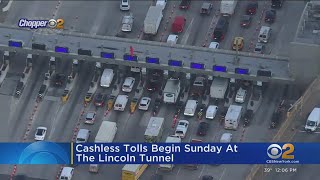 Lincoln Tunnel switching to cashless tolls