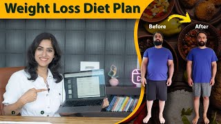 He lost 20 KG in 3 Months - Diet Plan for Weight Loss | By GunjanShouts
