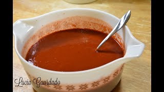 Salsa Roja para Enchiladas y otros  platillos
