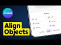 How to Align Elements to Each Other on Canva Mobile