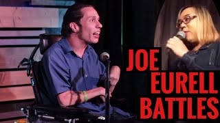 Comedian 🎭 in Wheelchair🦼 Joe Eurell Wins DISS Battle 🙀🙀 😂🤣 hands down 👌👌