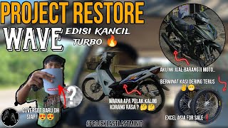 COVERSET WAVE YG BARU ! | PROJEK RESTORE WAVE | EDISI MEMBEBEL DLM KANCIL TURBO