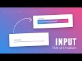 CSS Input Label Animation | Floating Placeholder Text @OnlineTutorialsYT