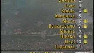 Torino-Real Madrid Semifinale Coppa Uefa 1992-B.Pizzul formazioni in un "Delle Alpi" da brividi