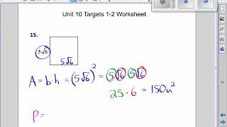 U10 Target 1 2 WS Number 15