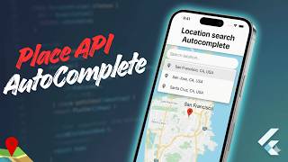 Location Search Autocomplete Flutter | Google Place API | Google Map Flutter