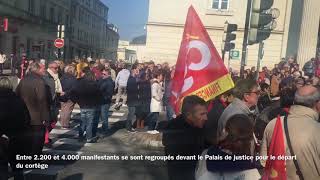 Manifestation du 22 mars : grosse mobilisation à Périgueux