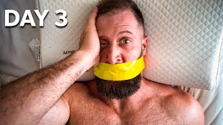I Taped My Mouth Shut For 30 DAYS!