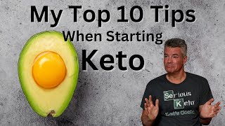 Keto Beginner's Series pt 1 - My Top 10 Tips When Starting Keto