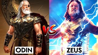 Odin Vs Zeus | Battle Comparison | Asgardian God Vs Olympian God | In Hindi | BNN Review