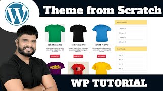 Ep17 - Wordpress theme from scratch with simple widget plugin tutorial