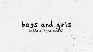 Alee - Boys and Girls [Official Lyric Video]