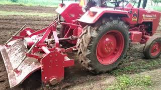 42 blade multi speed rotarvator mahindra 475 tractor