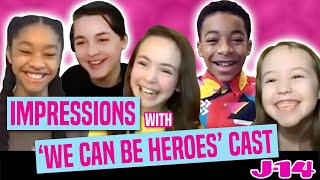 We Can Be Heroes Netflix Cast Does Impressions — Guppy, Ojo and More