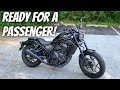 Installing A Passenger Seat Kit On My Rebel 1100!