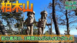 【柏木山】初心者向け、３時間のんびりハイキングコース