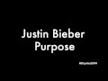 Justin Bieber - Purpose Lyrics
